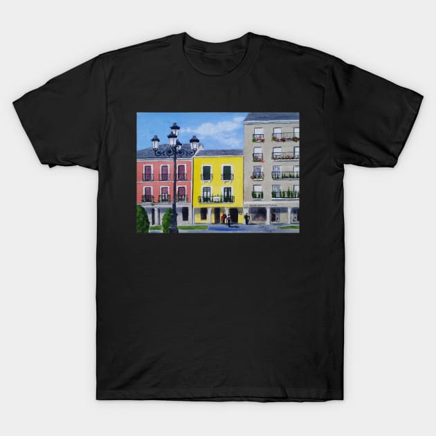 Astorga - On the Camino de Santiago T-Shirt by CatherineMcCoy